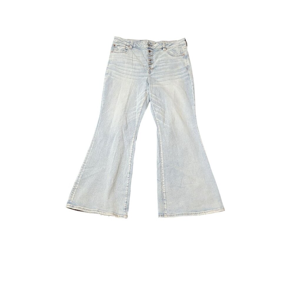 American Eagle Outfitters Light Blue Flare Jeans